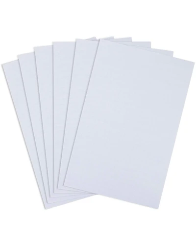 Gnuadz Aida Cloth 14 Count Cross Stitch Fabric White 12x18 Inch 6 Pack