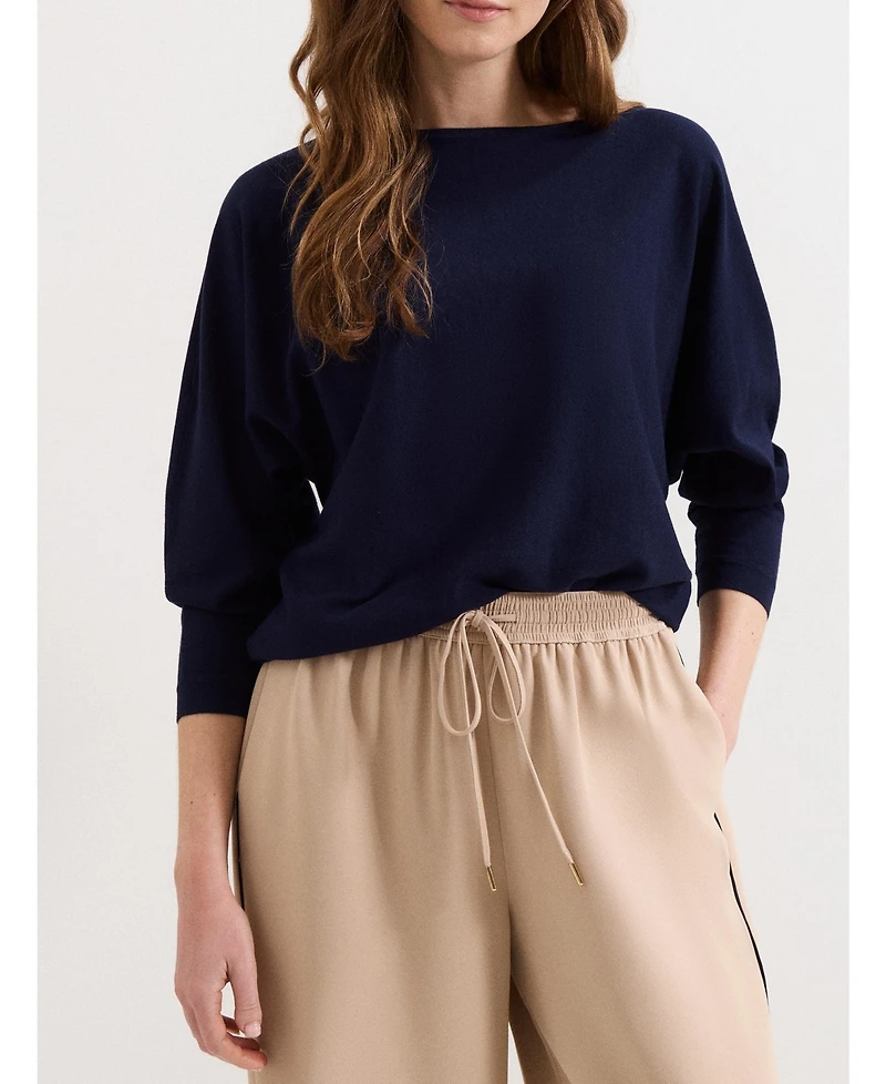 Phase Eight Women's Cristine Slash-Neck Knitted Jumper