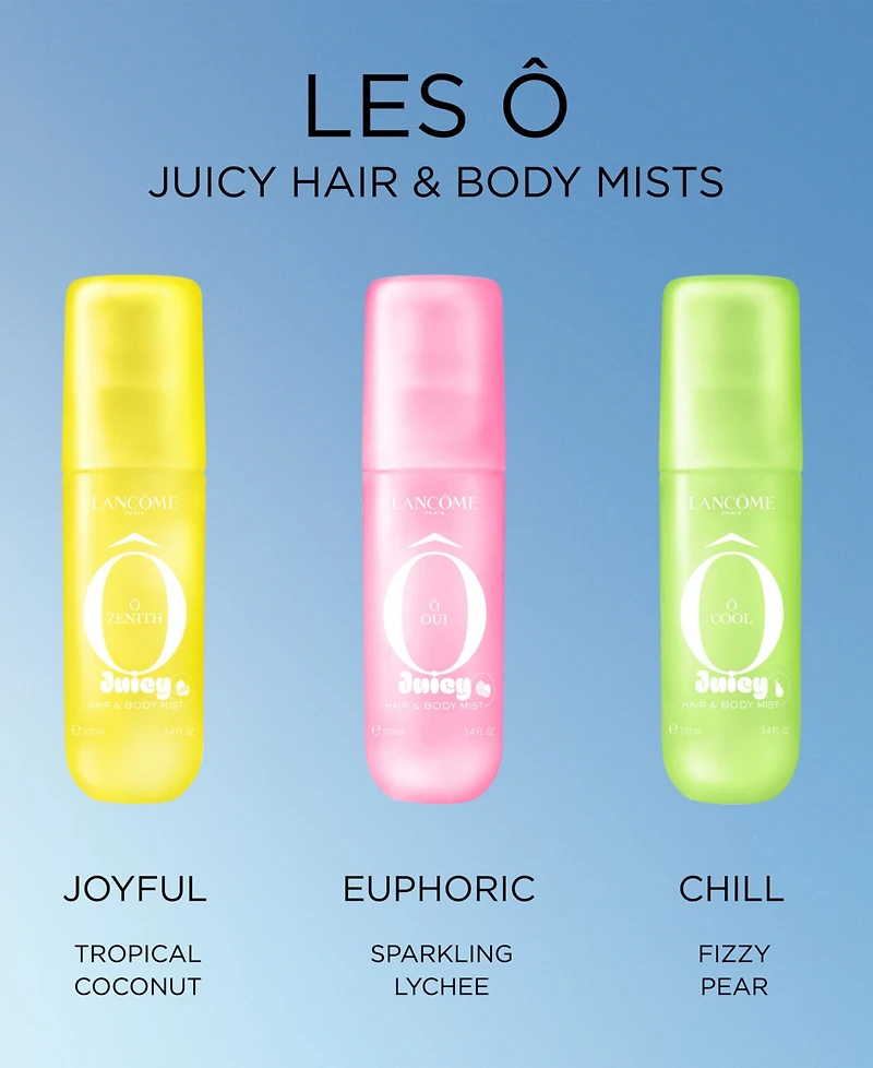 Lancome Les O Oui Lychee Juicy Hair & Body Mist, 3.4 oz.