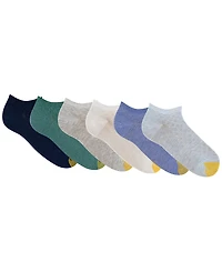 Gold Toe Women's Texture Liner Socks, 6-Pack