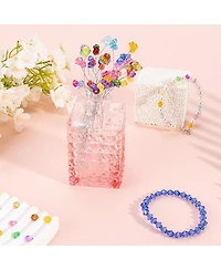 Gnuadz 3760pcs Crystal Beads For Bracelets Diy Crafts Jewelry Making Kit