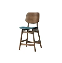 New Classic Furniture Oscar Wood Counter Chair (Set of