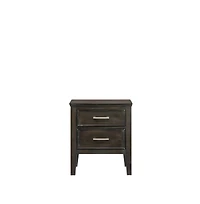 New Classic Furniture Andover Wood Nightstand with 2 Drawers