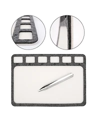 Gnuadz 2 Set Bead Mats Scoop Board Six Grids Beading Trays Diy