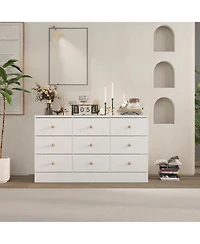 Famapy Elegant Dresser With 9 Drawers