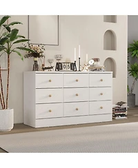 Famapy Elegant Dresser With 9 Drawers