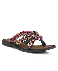 Azura Women's Spring Step Triage Flat Sandal