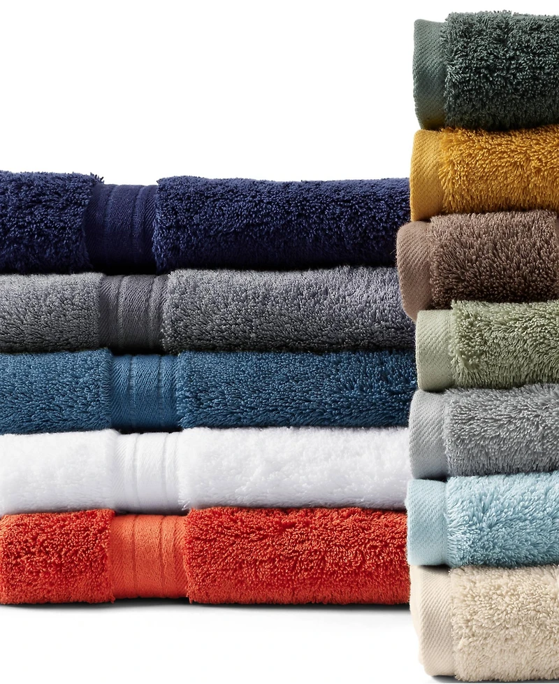 Lands' End Premium Supima Cotton 2-Piece Washcloth Set