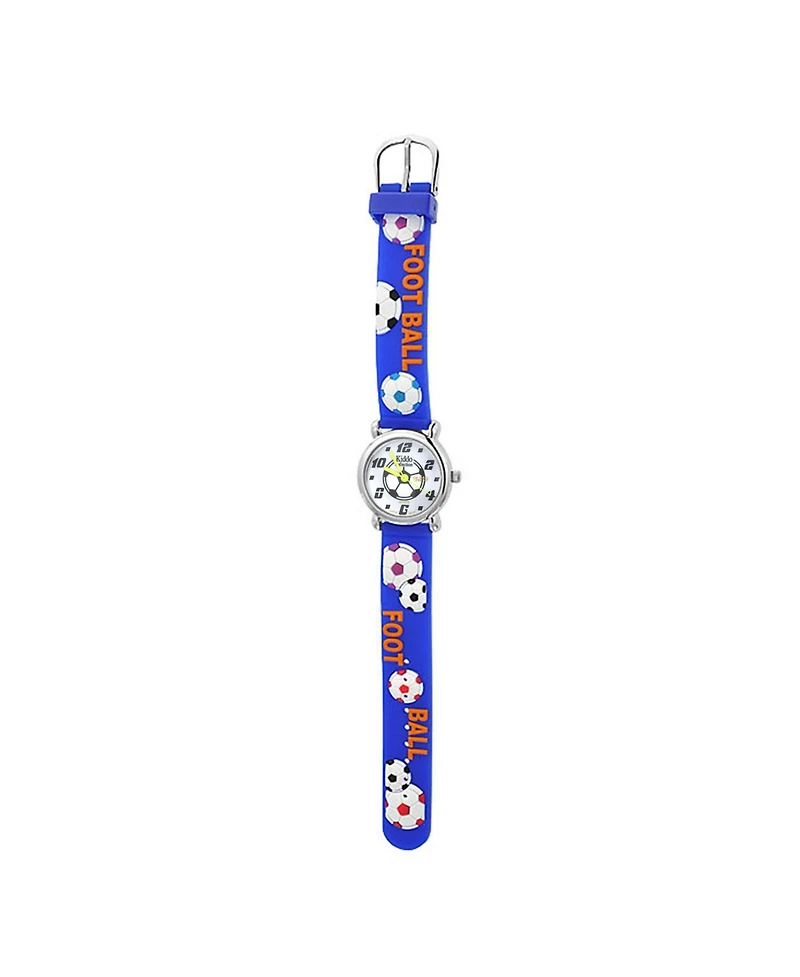 Bling Jewelry Time Teacher 3D Sports Wrist Watch Silicone Wristband