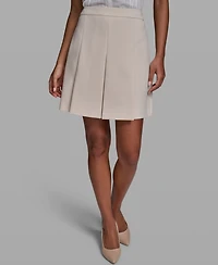 Karl Lagerfeld Paris Women's Pleated Mini Skirt