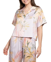 Midnight Bakery Women's Short-Sleeve Top and Pull-On Pajama Pants, 2Pc Set