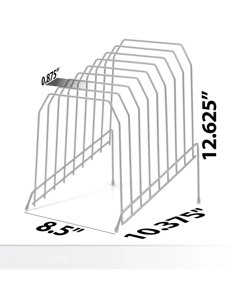 Gnuadz Large Incline Wire Organizer 8 Compartment