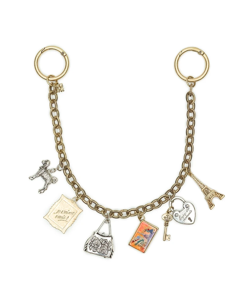 Patricia Nash Paris 12" Chain Bag Charm