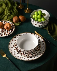 Christian Siriano Majestic 12-Pc. Dinnerware Set, Service For 4