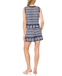 CeCe Women's Sleeveless Crewneck Tank Top