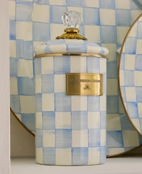 MacKenzie-Childs Check Large Canister