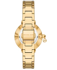 Michael Kors Women's Pyper Quartz Two-Hand Gold Stainless Steel Watch 32mm