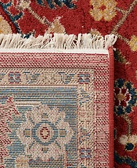 Lauren Ralph Lauren Chloe LRL1221A Red and Navy 8' X 10' Area Rug