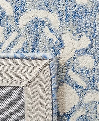 Lauren Ralph Lauren Olivier LRL6935M Blue and Ivory 8' X 10' Area Rug