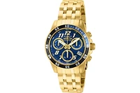 Invicta Men's 16629 Cruiseline Quartz Chronograph Metallic Dial Watch