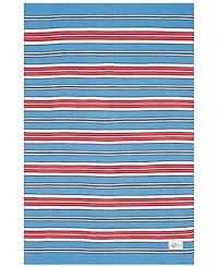 Lauren Ralph Lauren Leopold Stripe LRL2462D Royal Blue 4' X 6' Outdoor Area Rug