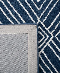 Lauren Ralph Lauren Isabella LRL6608N Indigo 5' X 8' Area Rug
