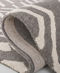 Lauren Ralph Lauren Imani Geometric LRL6609F Sepia 2'3" X 8' Runner Area Rug