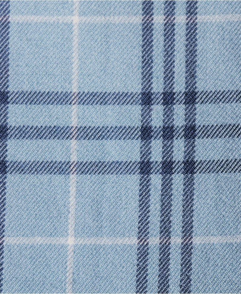 Lands' End Big & Tall Traditional Fit No Iron Twill Shirt