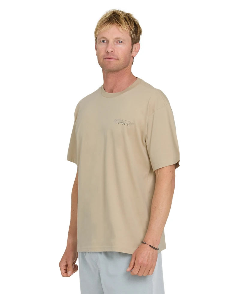 Quiksilver Waterman Men's Short-Sleeve Anchors Down T-Shirt