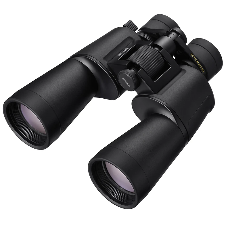 Nikon Action Zoom 10-22x50 Porro Prism Binoculars with 3.9 Degree Angle of View