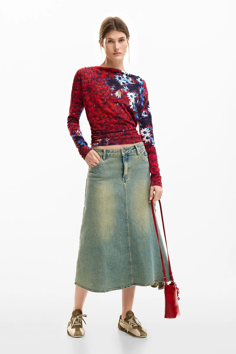 Desigual Women's Thin daisy sweater