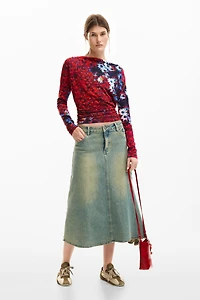 Desigual Women's Thin daisy sweater