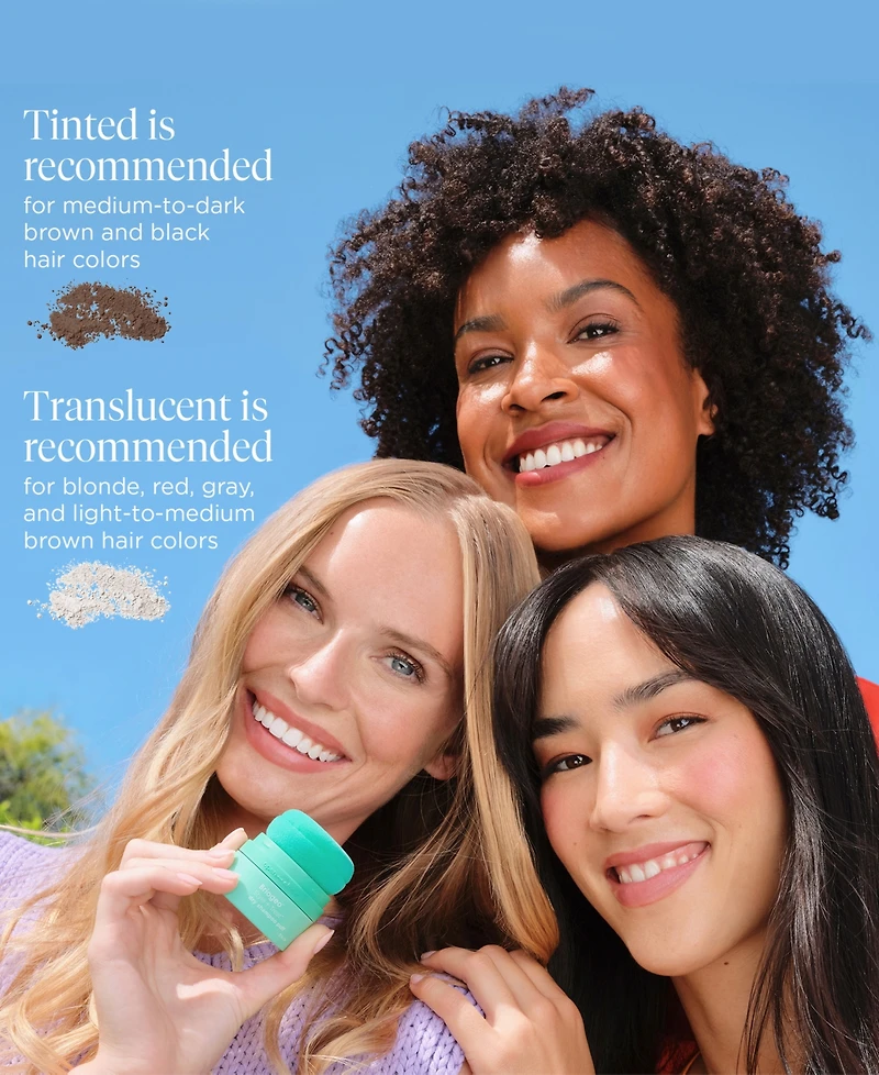 Briogeo Style + Treat Translucent Dry Shampoo Puff, 0.53 oz.