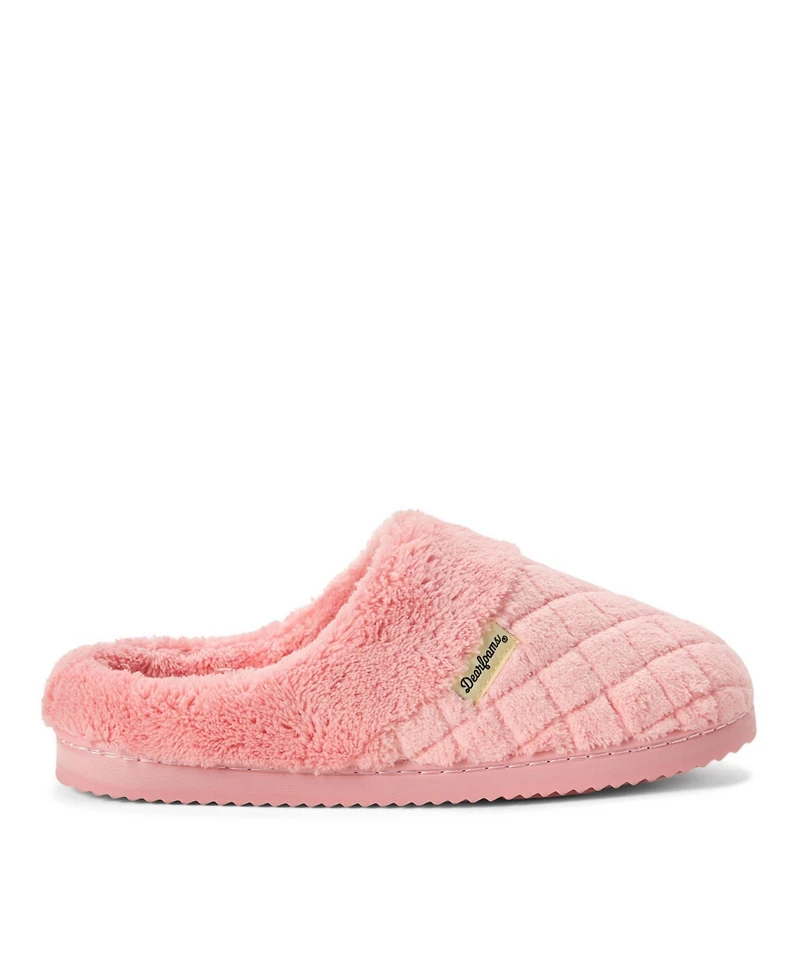 Dearfoams Women's Libby Quilted Terry Clog Slippers