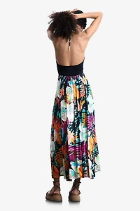 Desigual Women's Long tropical dress