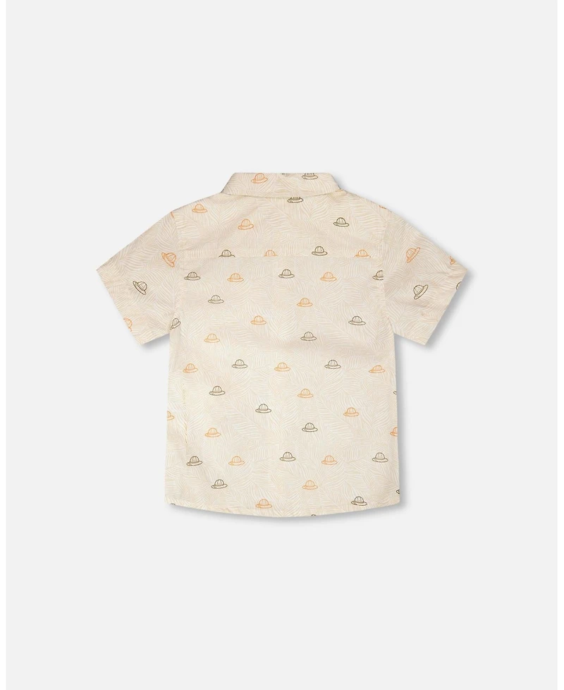 Deux par Deux Little Boys Poplin Shirt