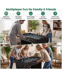 Slickblue Foosball Table Competition Full Soccer Game with 22
