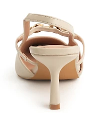 New York & Company Women's Cindy Slingback Heels