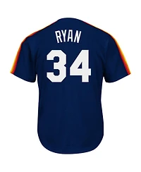 Mitchell & Ness Men's Nolan Ryan Navy Houston Astros Authentic Batting Practice Jersey