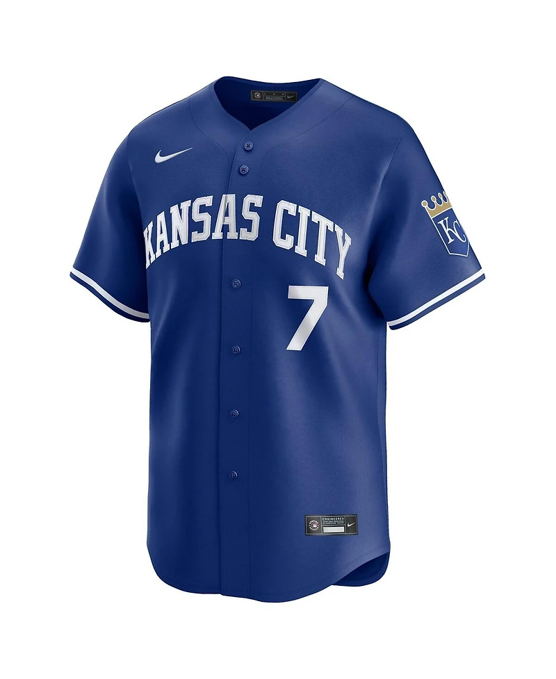Nike Men's Bobby Witt Jr. Royal Kansas City Royals Alternate 2 Limited Player Jersey