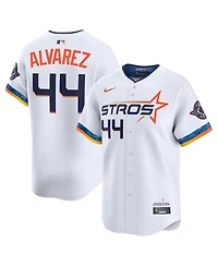 Nike Men's Yordan Alvarez White Houston Astros 2025 City Connect Limited Player Jersey