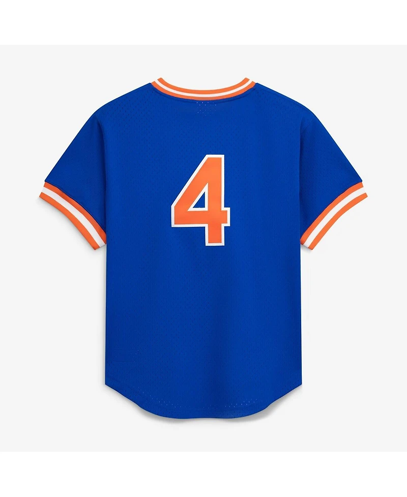 Mitchell & Ness Men's Lenny Dykstra Royal New York Mets Authentic Batting Practice Jersey