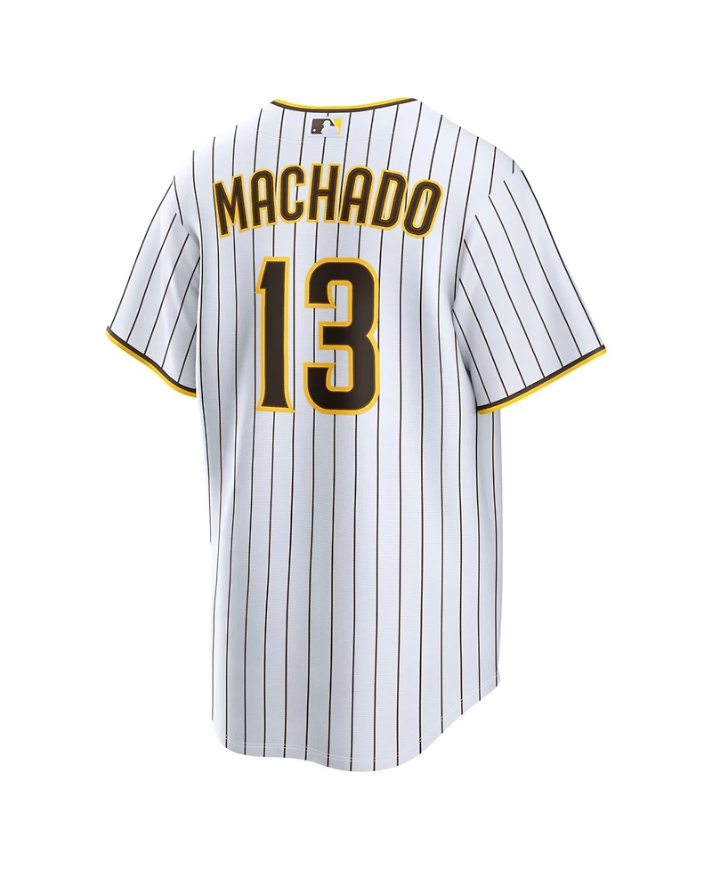 Nike Men's Manny Machado White San Diego Padres Home Replica Player Jersey