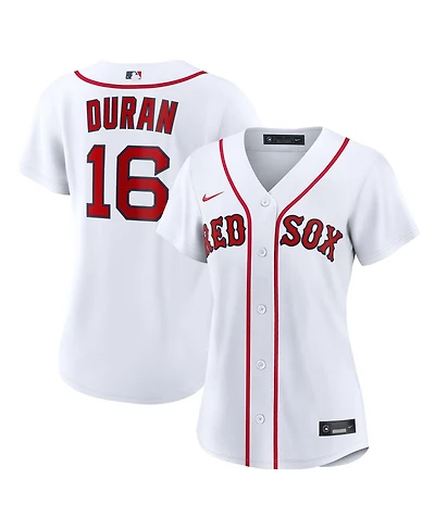 Nike Women's Jarren Duran White Boston Red Sox Home Replica Player Jersey