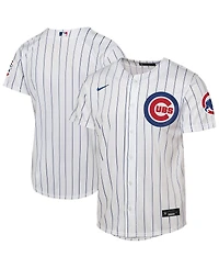 Nike Big Boys and Girls White Chicago Cubs Home Stadium Jersey