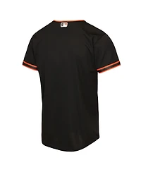 Nike Big Boys and Girls Black San Francisco Giants Alternate Replica Jersey