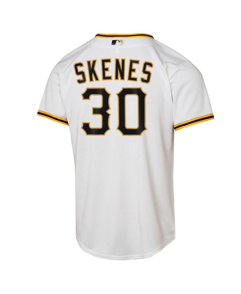 Nike Big Boys and Girls Paul Skenes White Pittsburgh Pirates Home Replica Player Jersey