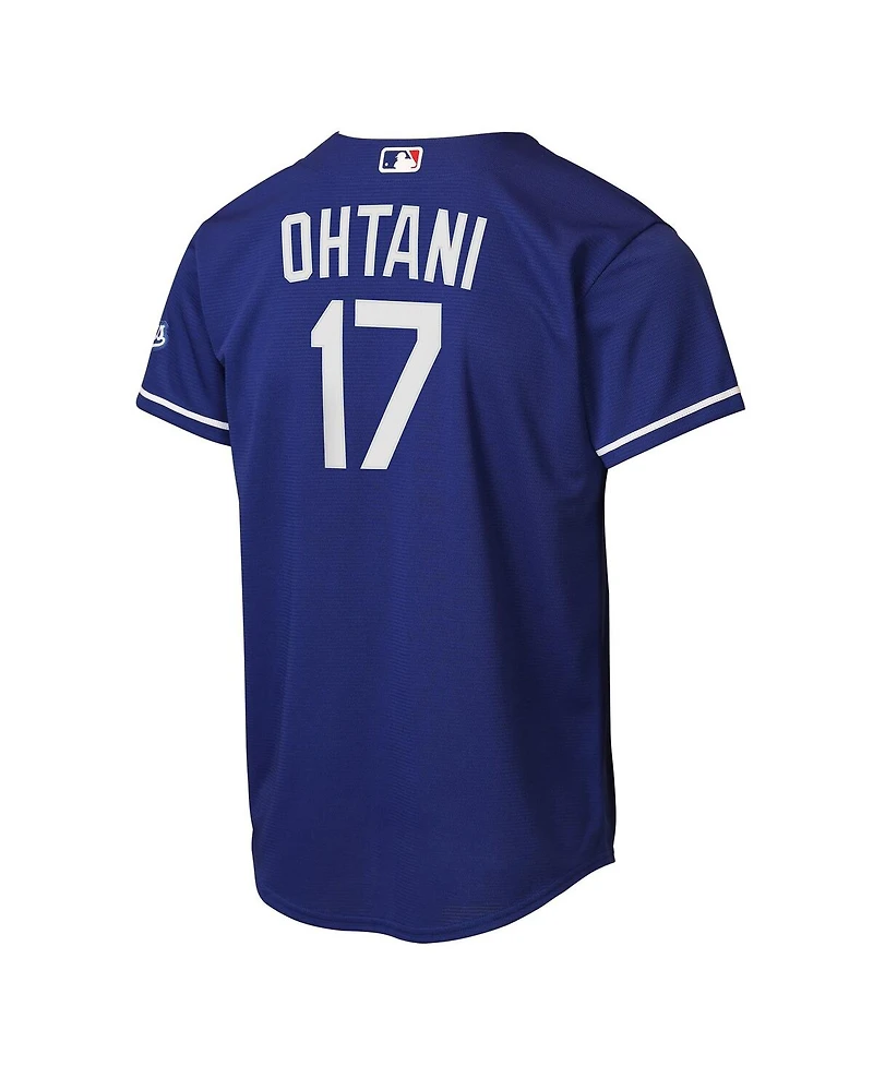 Nike Big Boys and Girls Shohei Ohtani Royal Los Angeles Dodgers Alternate Stadium Jersey