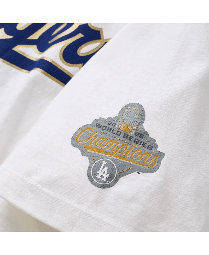 Nike Men's Mookie Betts White Los Angeles Dodgers 2026 Gold Collection Name & Number T-Shirt