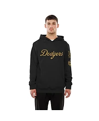 New Era Men's Black Los Angeles Dodgers 2026 Gold Collection Logo Hoodie